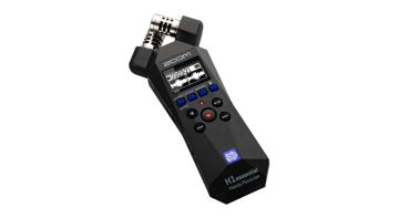 Zoom H1Essential Tallennin edestä