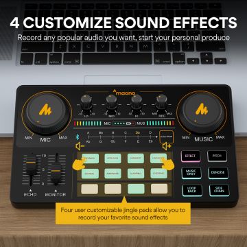 Maonocaster AM-200 podcast/stream/music/game äänikortti