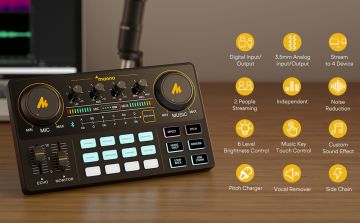 Maonocaster AM-200 podcast/stream/music/game äänikortti