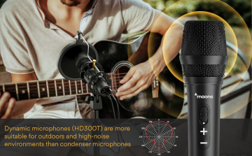 Maono HD-300T USB ja XLR mikrofoni