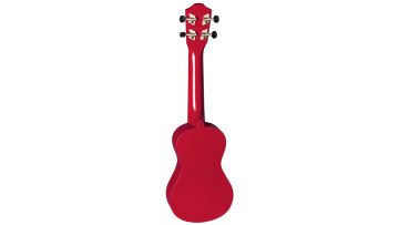 Baton Rouge UR1-S RD punainen sopraanoukulele takaa