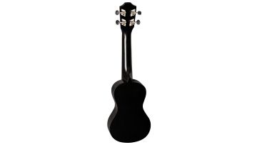 Baton Rouge UR1-S BK – Musta sopraanoukulele takaa