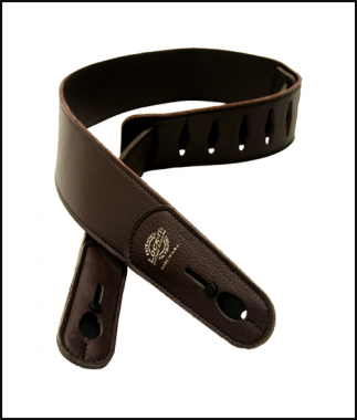 Lock It Strap lukkiutuva nahkahihna chocolate brown