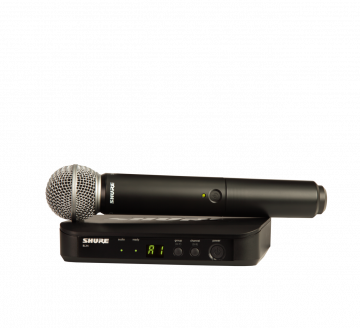 SHURE BLX/SM-58 langaton mikrofonijärjestelmä