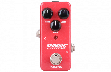 NUX Brownie Distortion mini pedaali