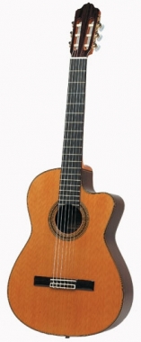 Esteve 7CE classical solid electro acoustic guitar