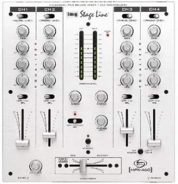 Stage Line MPX-460 DJ-mixer