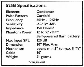 AMT S25B kontrabassomikrofoni