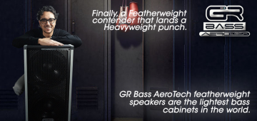 GR-Bass AT212 Slim Aerotech bassokaappi
