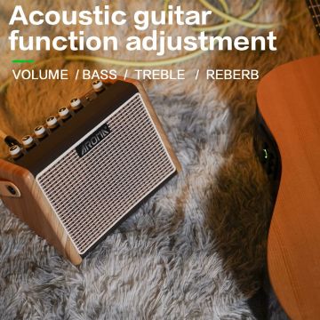 Aroma AG-15AML MINI LIVE ladattava akustinen minivahvistin