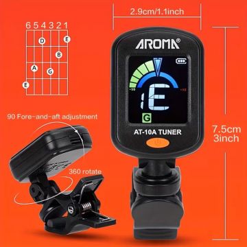 Aroma AT-10A kromaattinen ladattava viritysmittari