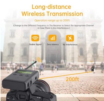 Maono AU-WM730 Wireless Microphone - langaton mikrofoni