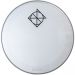 Dixon 18" PHZ-118-CTB-DIX1 White Coated bassorummun kalvo