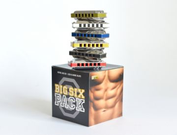 C.A.Seydel Big Six pack huuliharppusetti