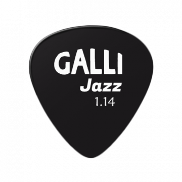 Galli J13B Black Jazz Celluloid plektra 1,14 mm