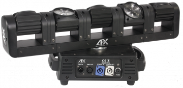 AFX Light 5head SUPER BEAM LED moving head with endless rotation