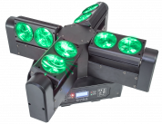 AFX Light 4-head BEAM LED moving head with endless rotation