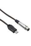 Bespeco BMUSB200 USB-XLR interfacejohto, 3m