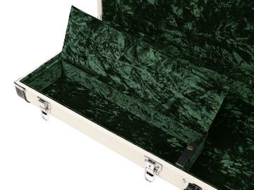 Boston California white electric guitar case