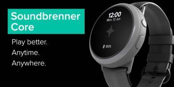 Soundbrenner Core Steel 4in1 muusikon Smartwatch