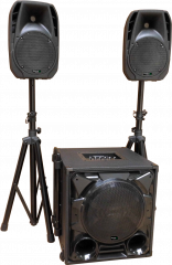 Triphonic 700W kannettava äänentoistojärjestelmä