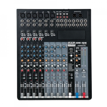 Dap-Audio GIG-124 FX mixer 12-channels
