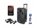 ibiza Sound 500W active speaker + 2 mics + Singa internet karaoke