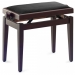 Discaccianti rosewood colored piano bench