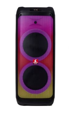 AudioDesignPRO DJ212S akkukaiutin ja langaton mikrofoni x2