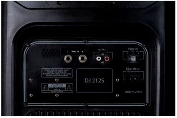 AudioDesignPRO DJ212S akkukaiutin ja langaton mikrofoni x2