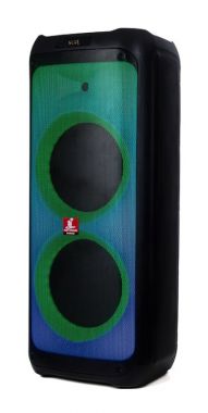 AudioDesignPRO DJ212S akkukaiutin ja langaton mikrofoni x2