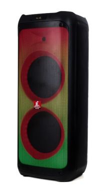 AudioDesignPRO DJ212S akkukaiutin ja langaton mikrofoni x2