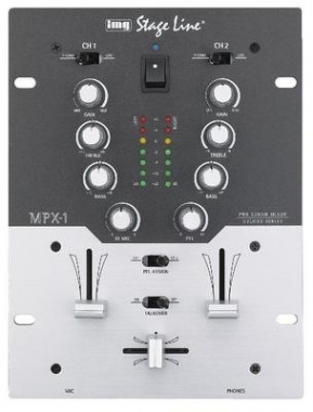 Stage Line MPX-1/AL DJ-mixer