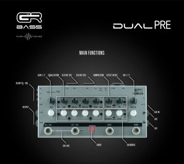 GR-Bass Dual Pre pedal