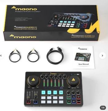 Maono E2 Gen 2 podcaster sisältö