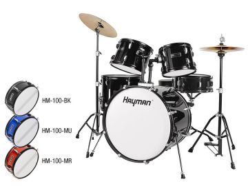 Hayman HM-100 Drums Metallic Red