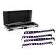 EUROLITE Set 4x LED BAR-12 UV Bar + Case