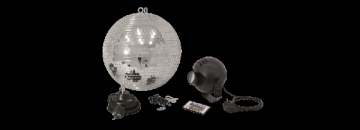 Eurolite 30cm discoball All in One set