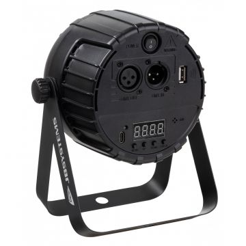 JB Systems F1 akkutoiminen Mini PAR-Valo