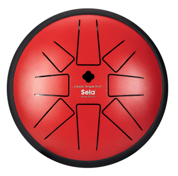 Sela  6" kielirumpu F-molli, punainen