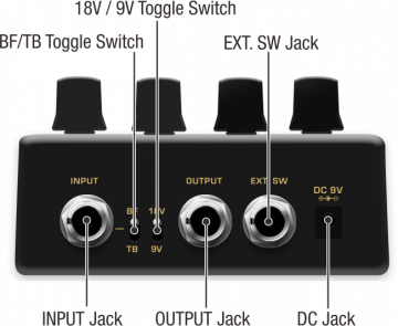 NUX NDL-5 Fireman Distortion pedaali