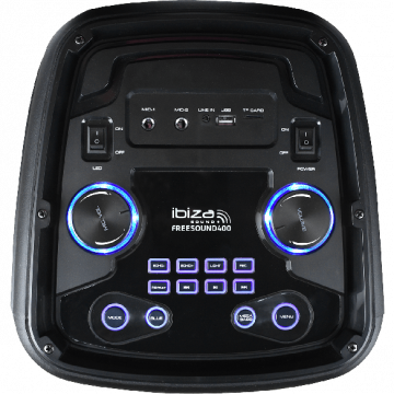 Ibiza Sound Freesound 400 battery speaker