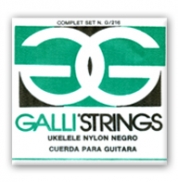 Galli Strings G216B Black Nylon Ukulelen kielet 
