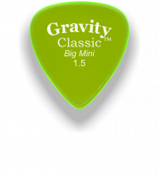 Gravity Picks Classic Big Mini 1.5mm Polished GCLB15P