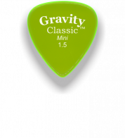 Gravity Picks Classic Mini Jazz 1.5mm Polished GCLM15P