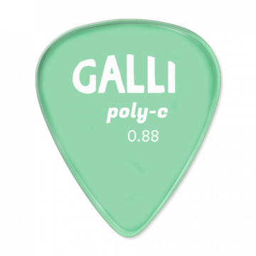 Galli P72G polycarbonaatti plektra 0.88mm