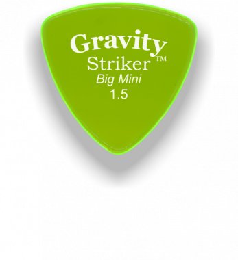 Gravity Picks Striker Big Mini 1.5mm Polished GSRB15P