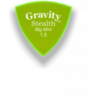 Gravity Picks Stealth Big Mini 1.5mm Polished GSSB15P