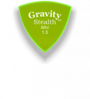 Gravity Picks Stealth Mini Jazz 1.5mm Polished GSSM15P