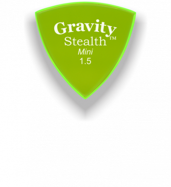 Gravity Pick Stealth Mini Jazz 1.5mm